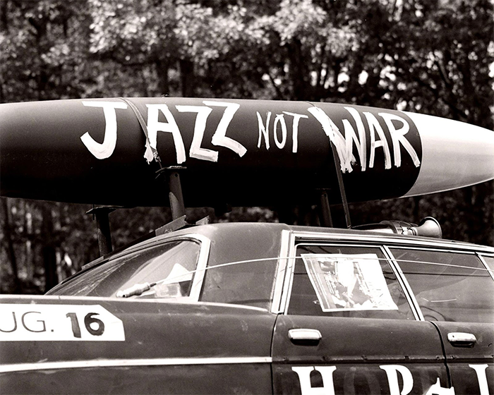 "Jazz not War"  photo by Jonathan Dunitz http://jmdunitzstudios.com/ 